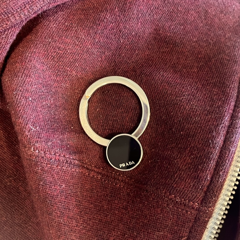 Vintage Prada key ring.